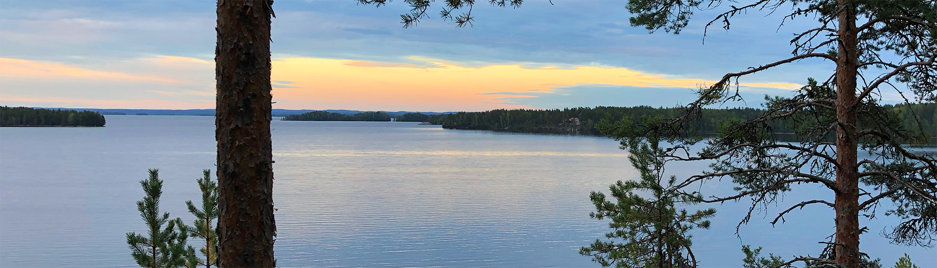 Abendstimmung am See - irgendwo in Finnland