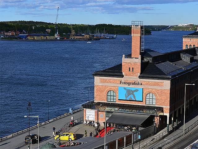 Das Fotografiska Museet in Stockholm von außen