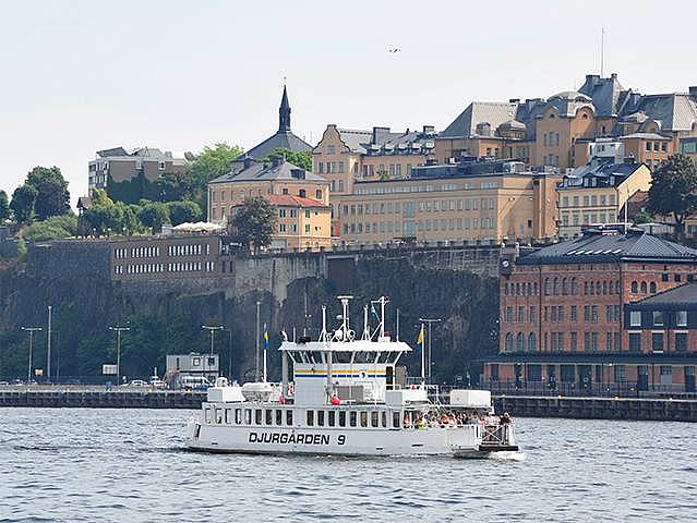 Die Fähre von Djurgården nach Gamla Stan