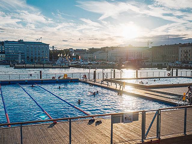 Allas Sea Pool in Helsinki