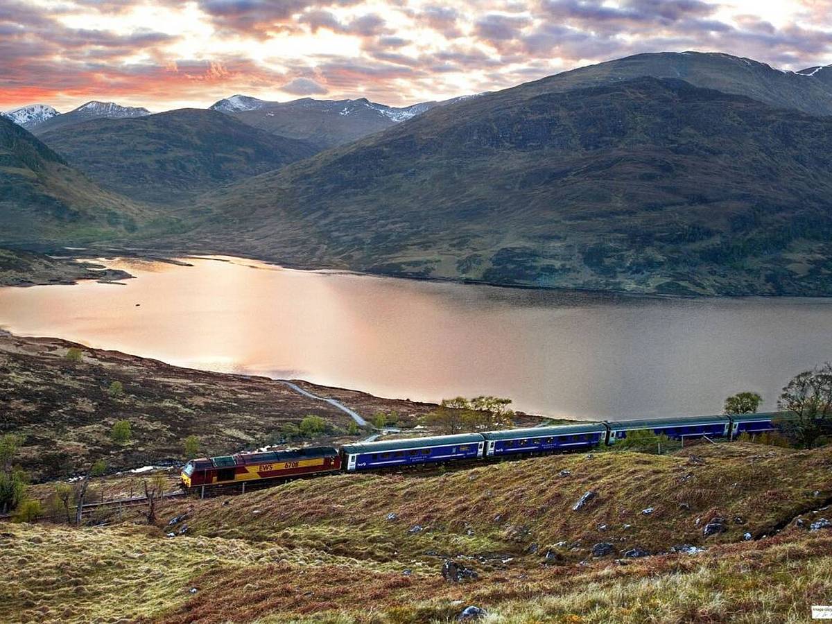 Caledonian Sleeper fährt in Schottland