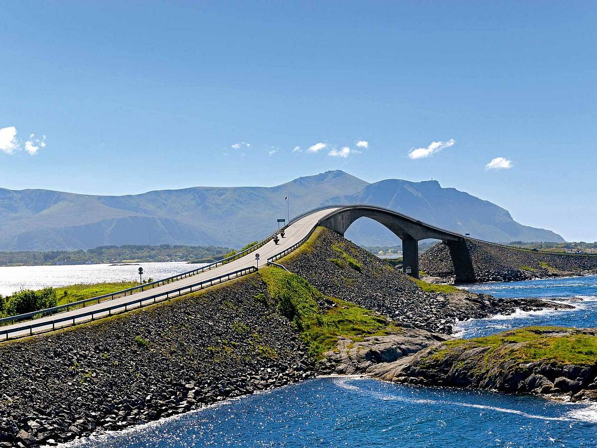 Die Atlantikstraße in Norwegen