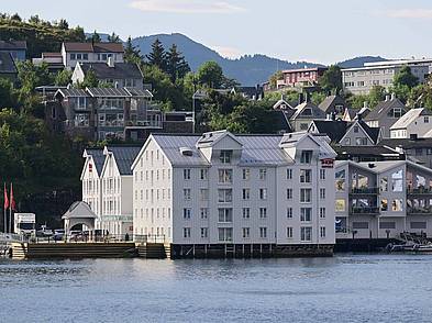 Das Thon Hotel in Kristiansund in Norwegen