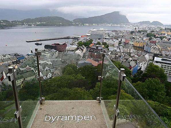 Aussicht über Ålesund